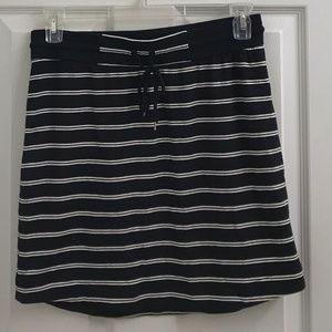 cotton striped skirt